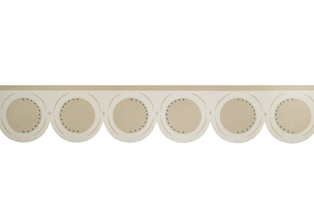 Hand painted bloomsbury, scandinavian style painted scalloped architraves or mouldings the perfect painted shelf edge!