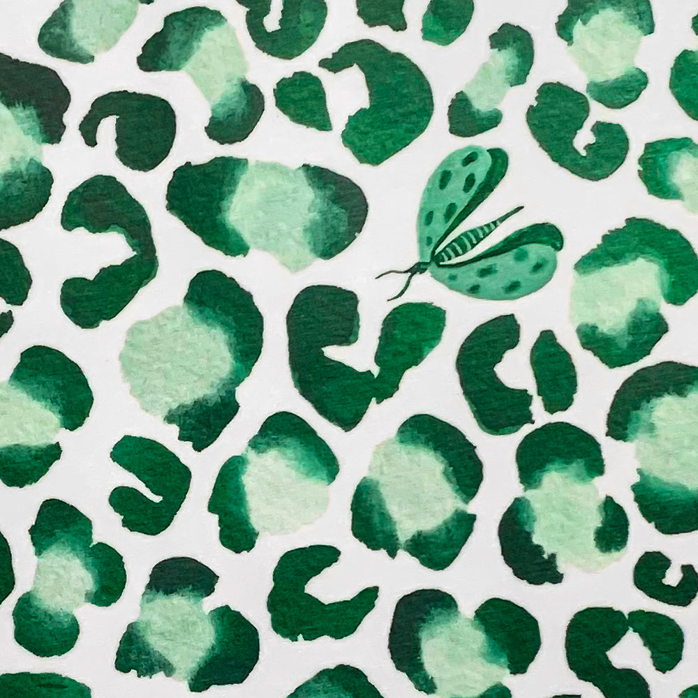 Scalloped Edged Place Mat - Green