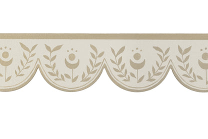 Painted Scalloped Architrave / Moulding - Swedish Coco